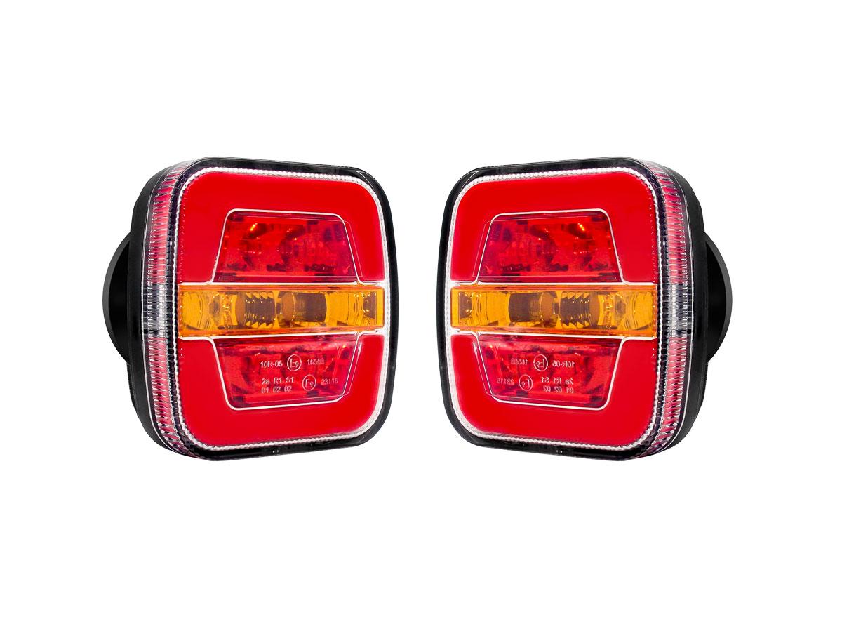 CASE FOR 2 WIRELESS MAGNETIC REAR LIGHTS